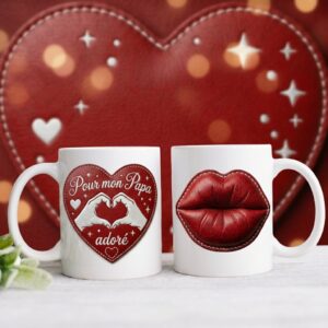 mug papa adoré