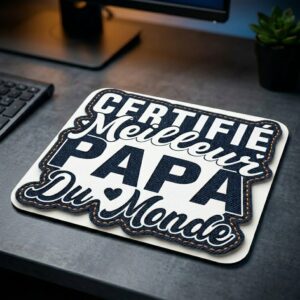 tapis de souris papa