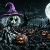 Lot de 5 dessins Halloween pour sublimation sur mugs 11 oz.